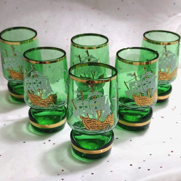 Mid Century Czech Shot Glasses - Picture 1 of 6